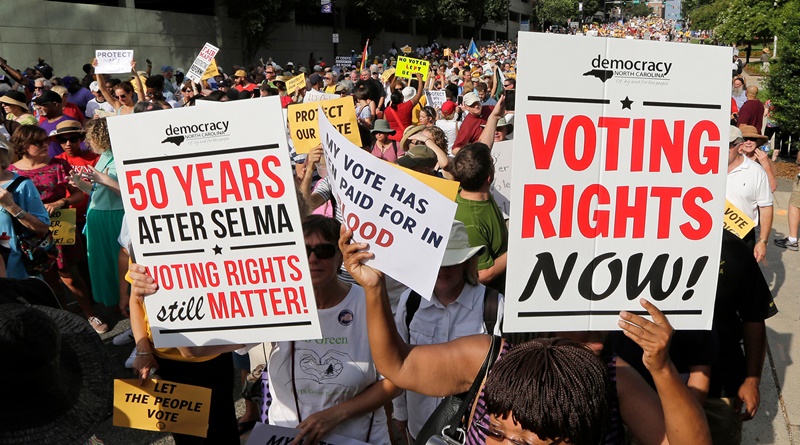 We must have unrestricted constitutional right to vote